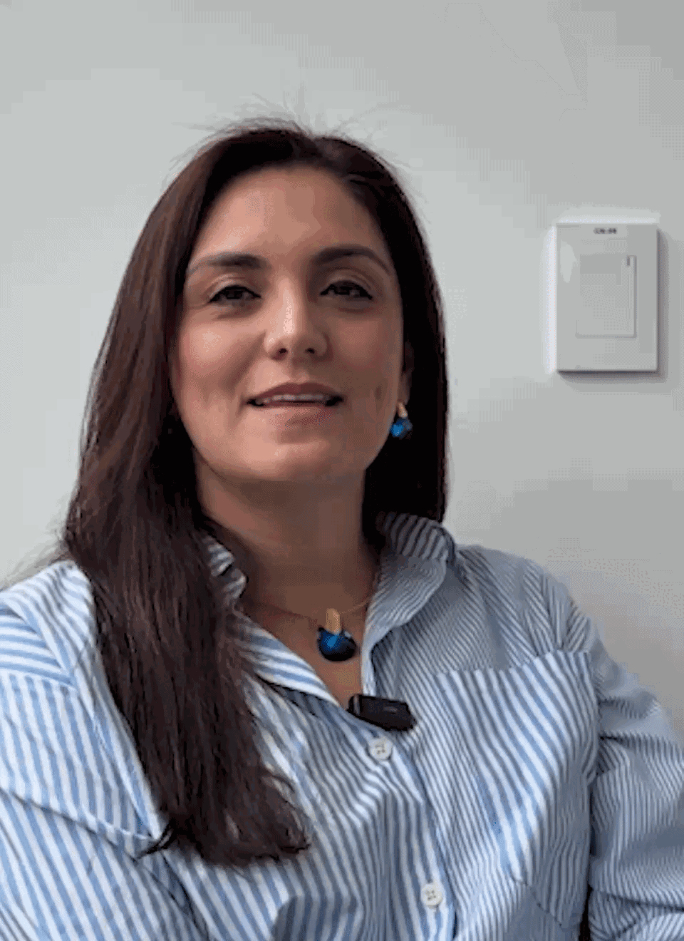 Andrea Galeano, de Aritmétika, hablando sobre Bitákora
