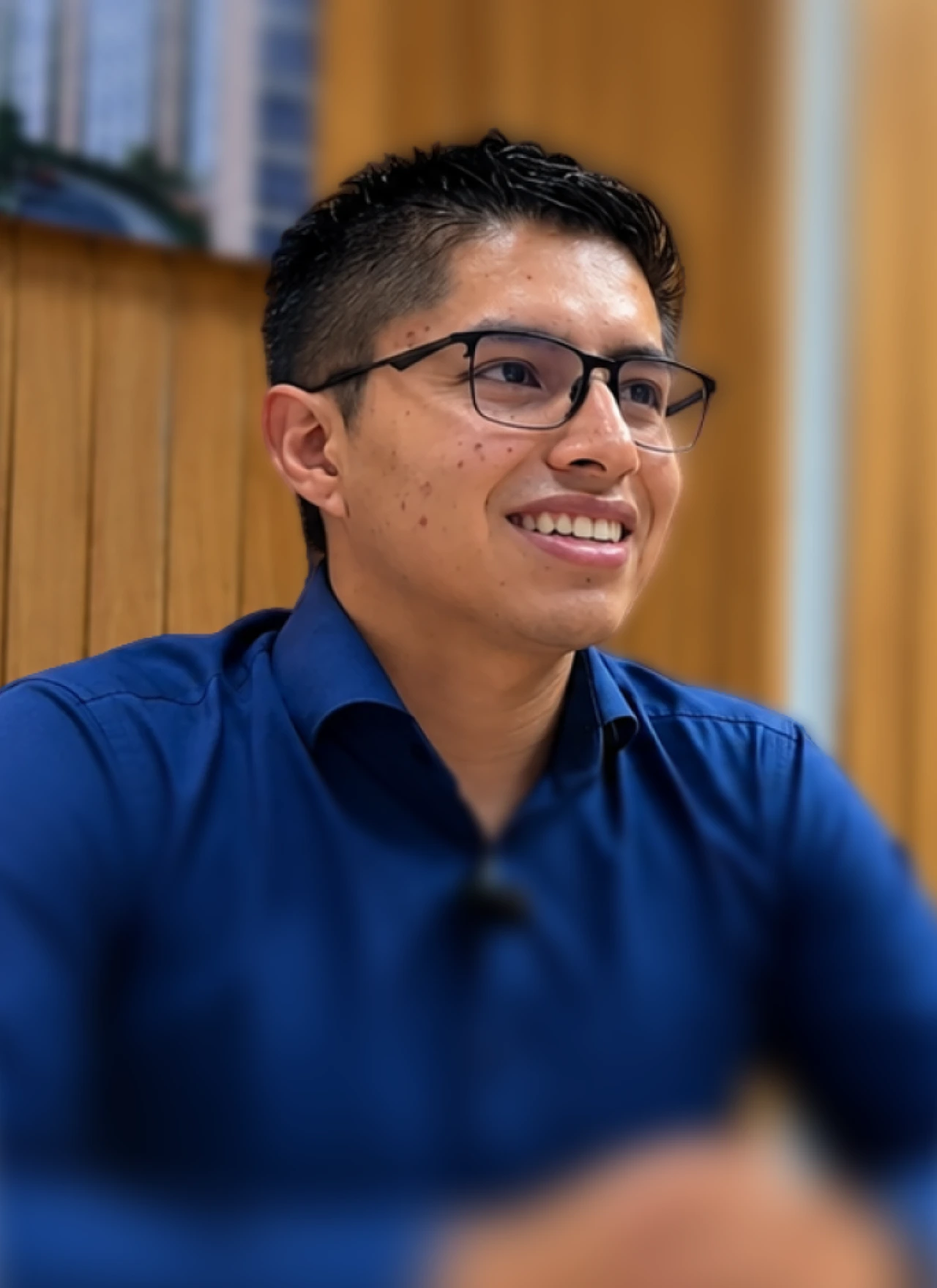 Yimi Alexander Brijaldo, de Hábitat de los Andes, hablando sobre Bitákora